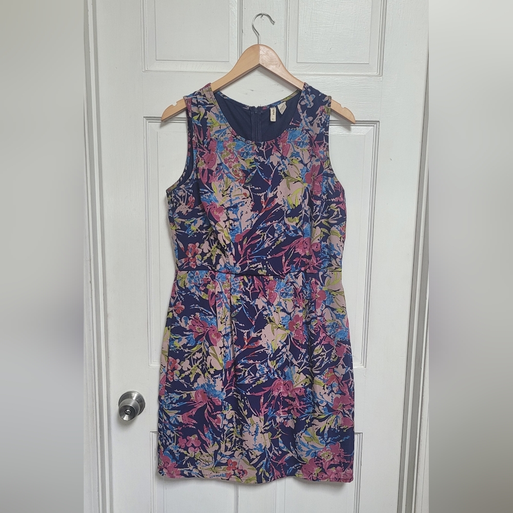 Japna Multi Color Floral Dress Size XL